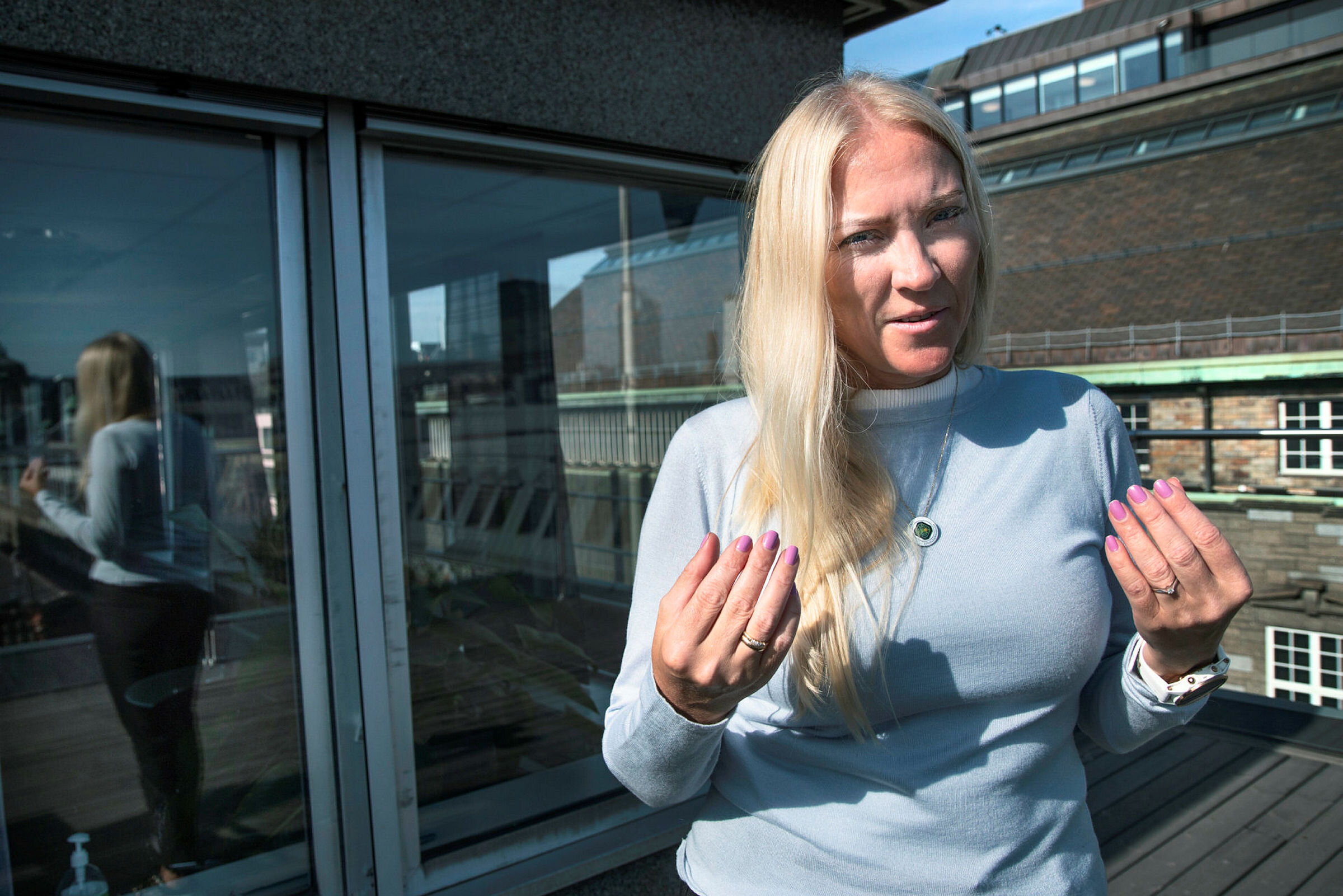 Lill Sverresdatter Larsen Lill Sverresdatter Larsen, NSF-leder