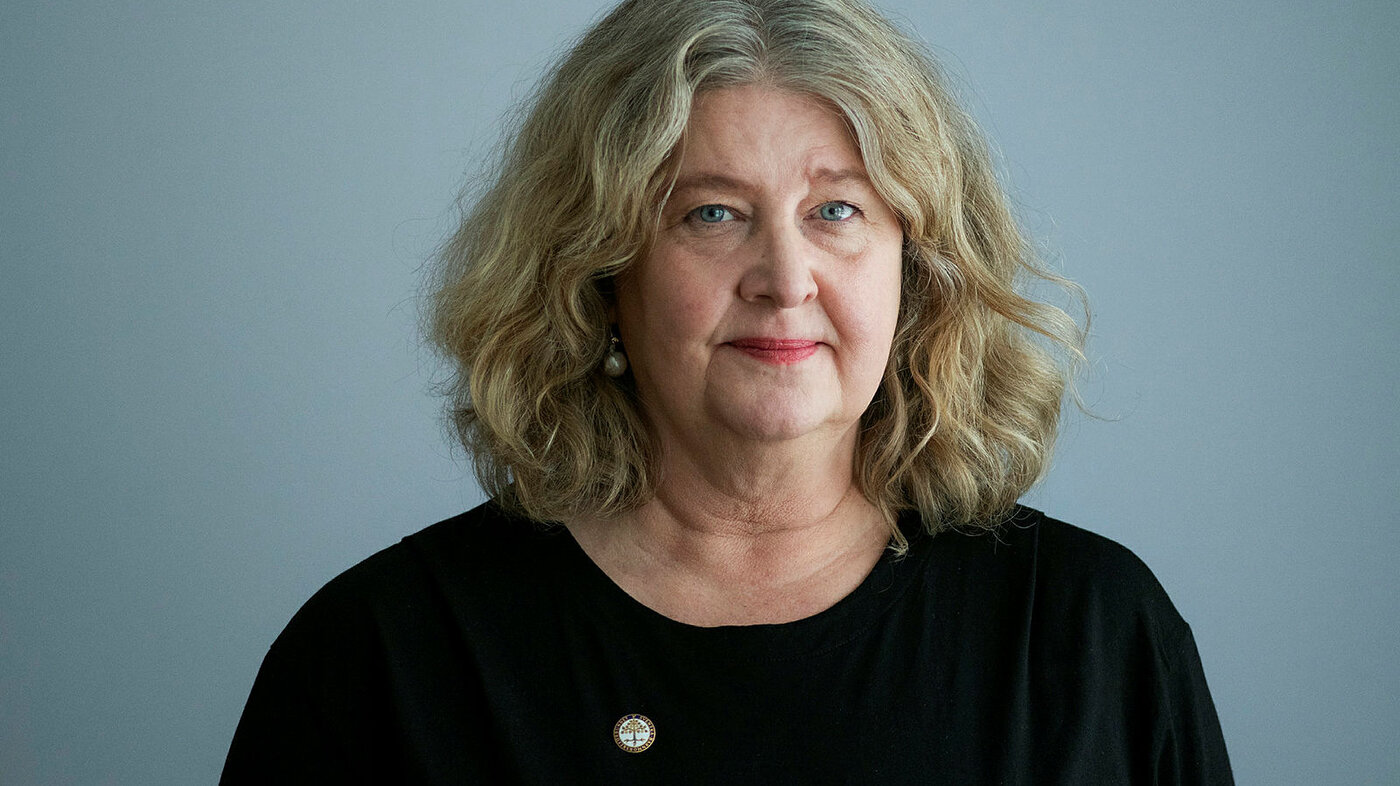 Eva Nordlund Bildet viser Eva Nordlund, leder i Svensk Barnmorskeforbundet