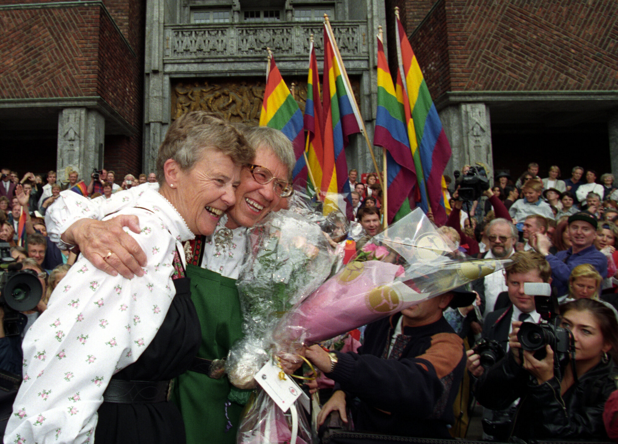 Kim Friele og Wenche Lowzow Kim Friele og Wenche Lowzow