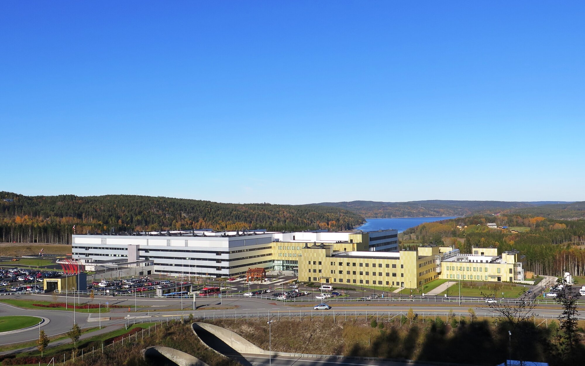 Sykehuset Østfold, Kalnes Bildet viser Sykehuset Østfold på Kalnes