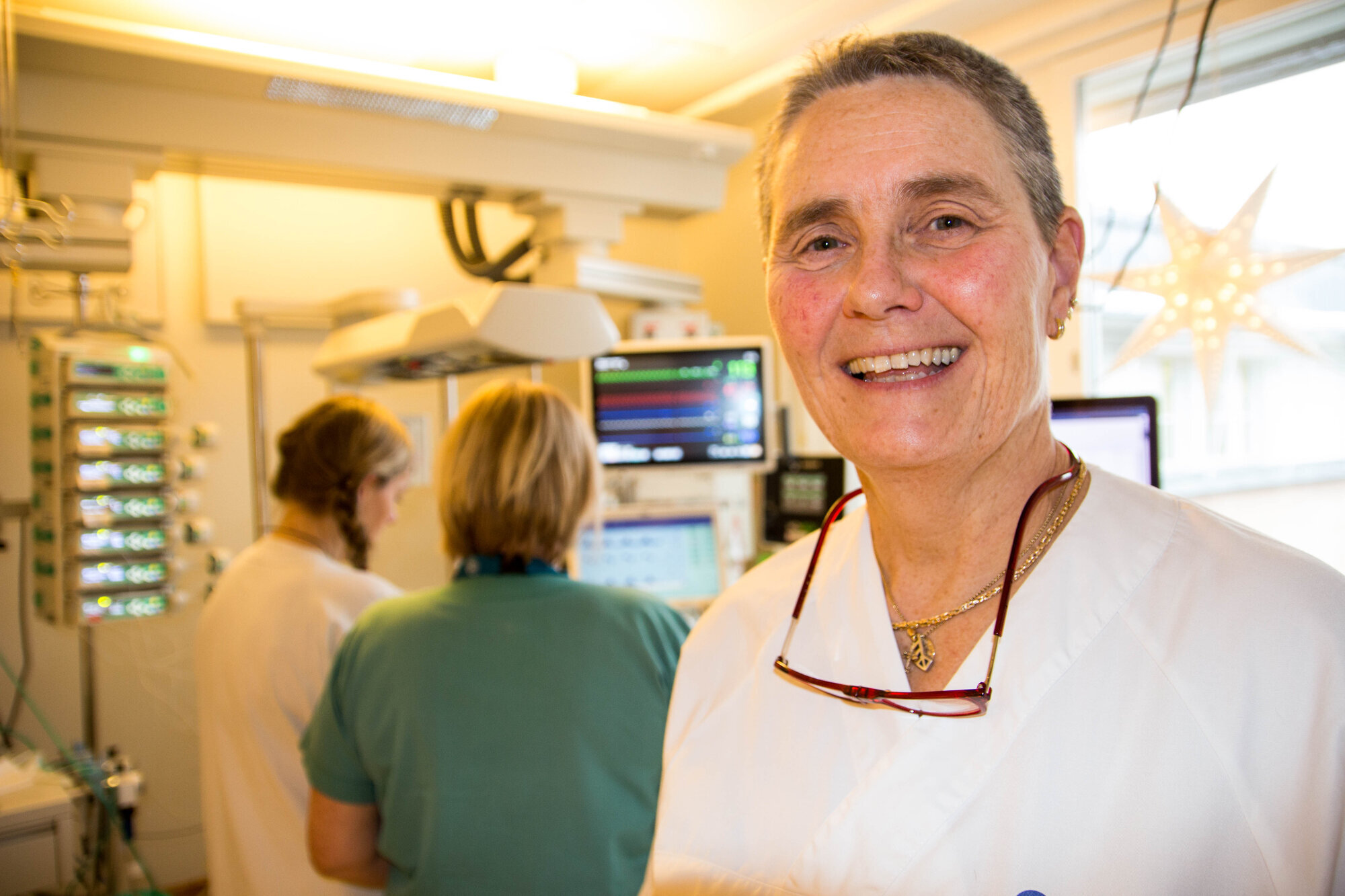 Anne Cecilie Strand, intensivsykepleie Bildet viser Anne Cecilie Strand.