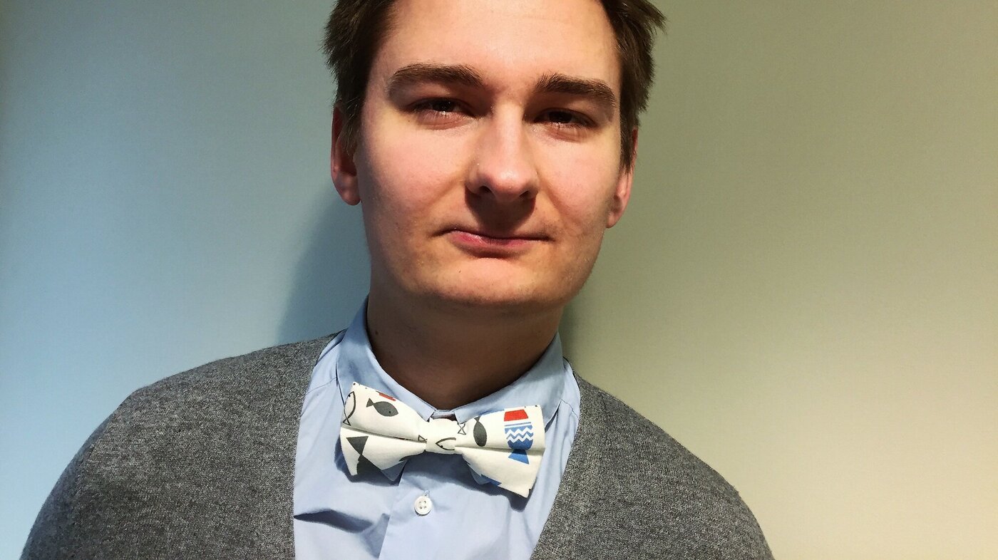 Christian Strømnes, NSF Student Bildet viser Christian Strømnes.