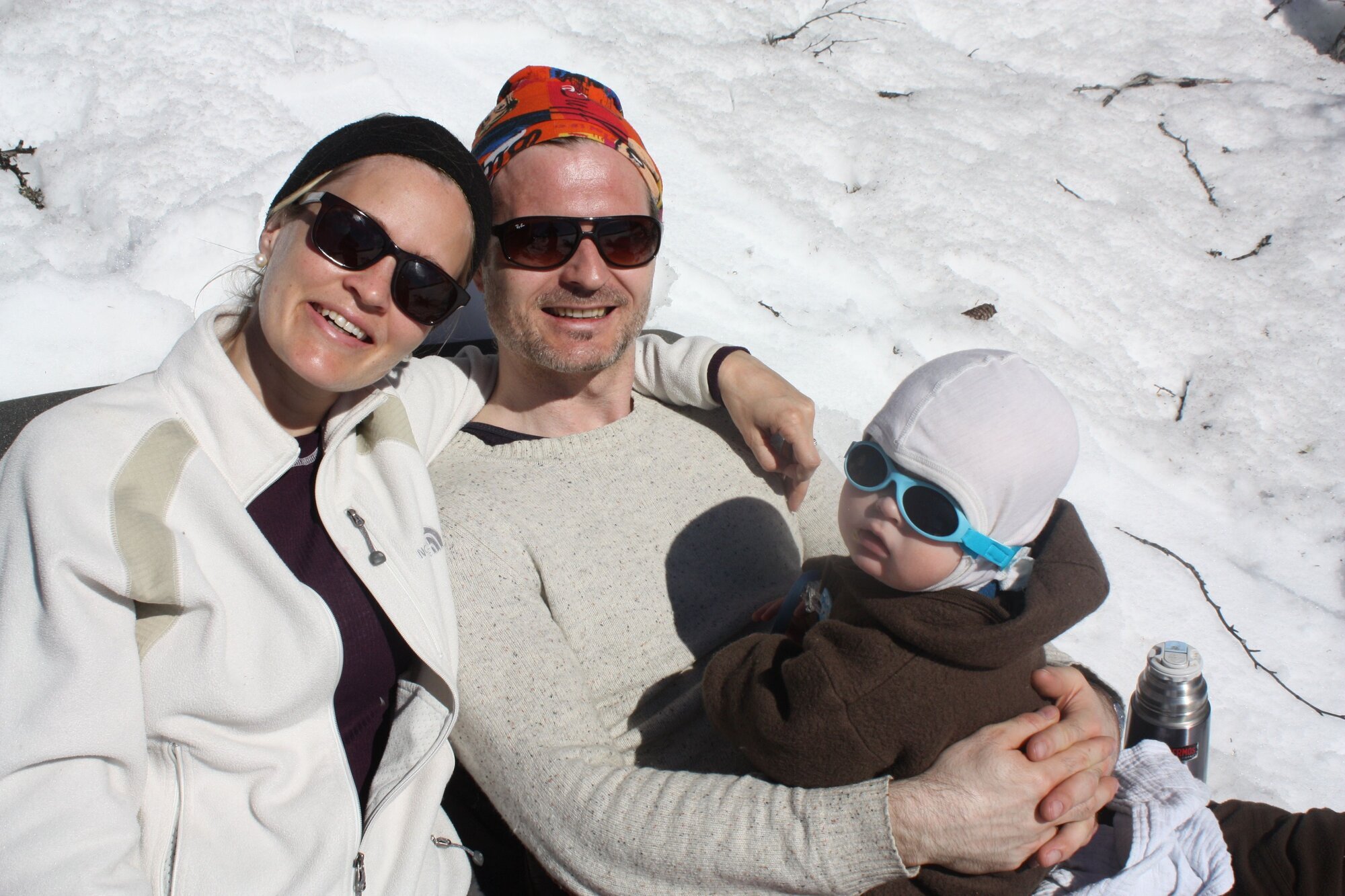Martin Veland m fam Martin Veland m kone og sønn