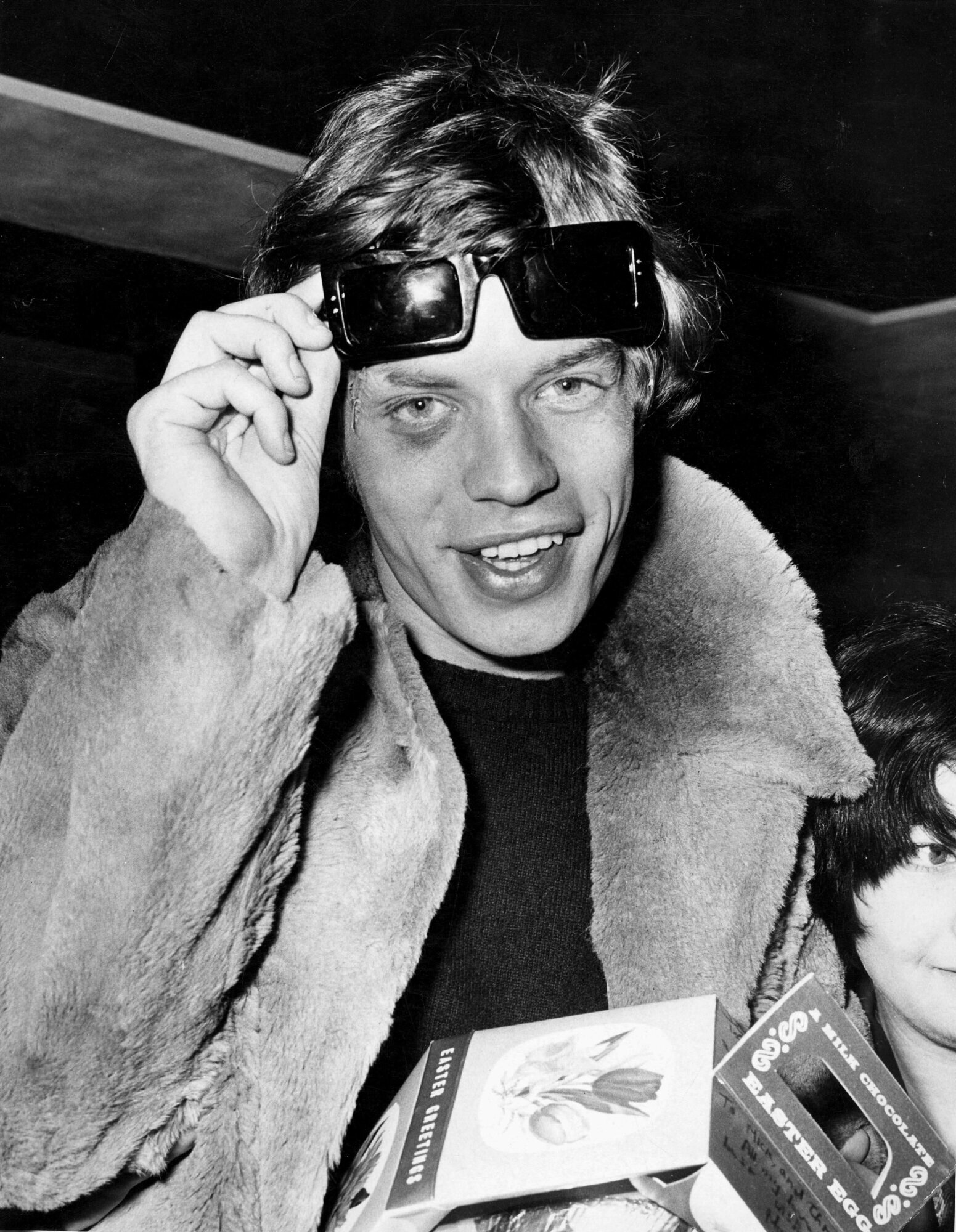 Mick Jagger 6. april 1966. Mick Jagger 6. april 1966.
