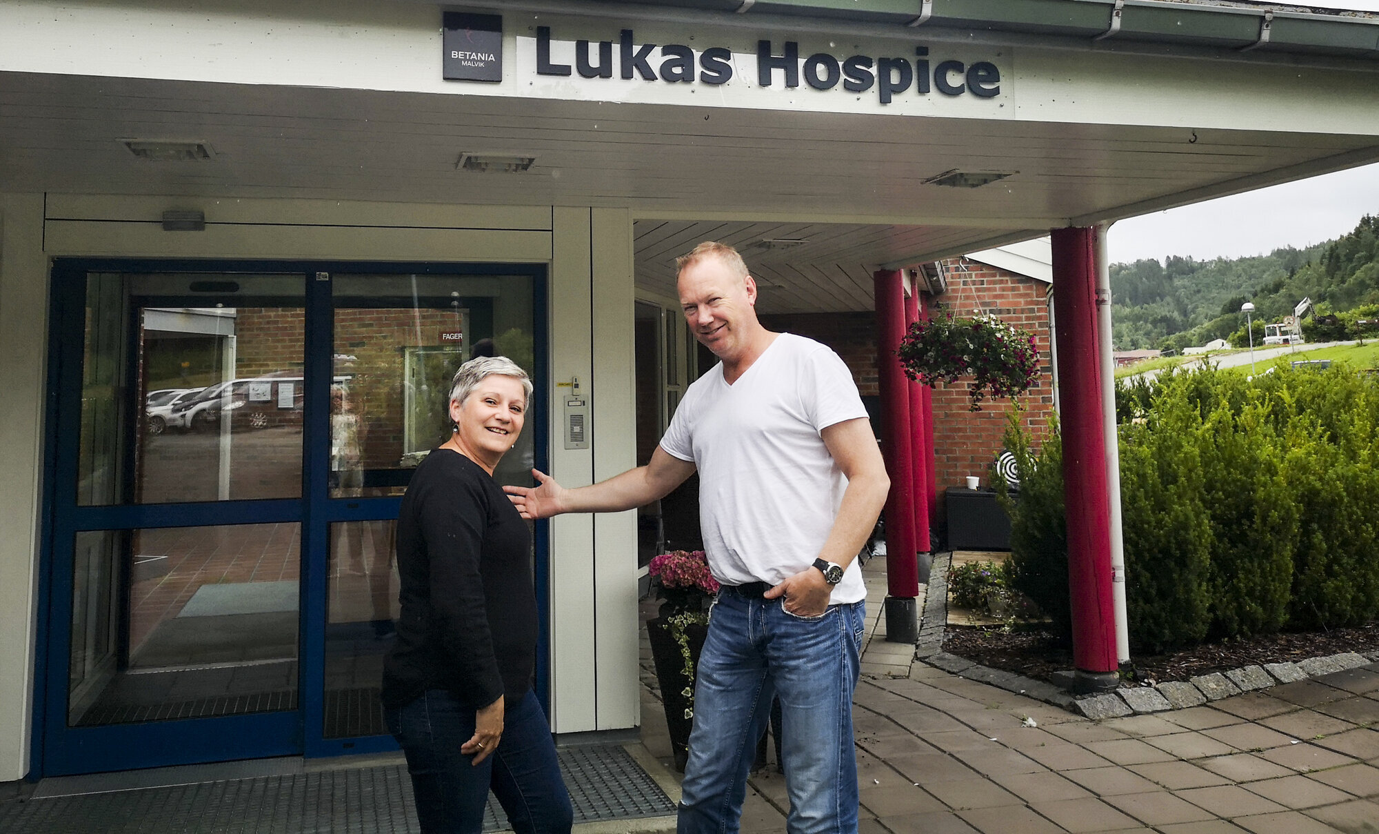 Trude Laumann og Jan Erik Skjølås Bildet viser Trude Laumann og Jan Erik Skjølås