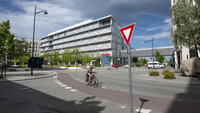 Bildet viser St. Olavs hospital.