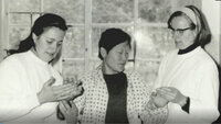 Sykepleierne Margaret Pissarek og Marianne Stöger