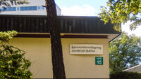 Bildet viser Danderyd sykehus.