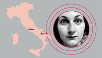  Bari i Italia og sykepleier Floriana Terrafino 