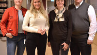 Bildet viser Silje Naustvik, Lill Sverresdatter Larsen, Kirsten Brubakk og Kai Øivind Brenden.