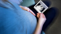 gravid med ultralydbilde