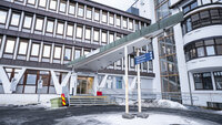 Bildet viser sykehuset i Narvik