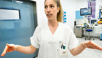Sykepleier Sarah Grimaldi