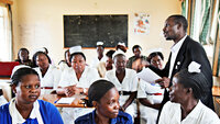 Sykepleiere i Uganda 