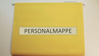 Bilde av en personalmappe