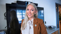 NSF-leder Lill Sverresdatter Larsen