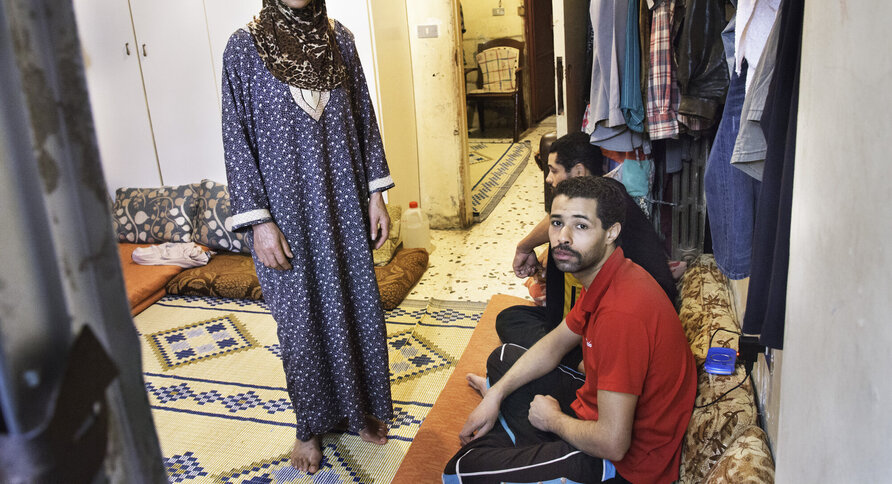 Palestinske flyktninger i Saida, Libanon