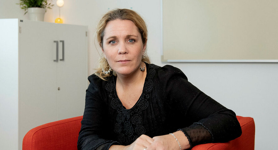 Bildet viser kommunepsykolog i Askøy, Ingrid Orre