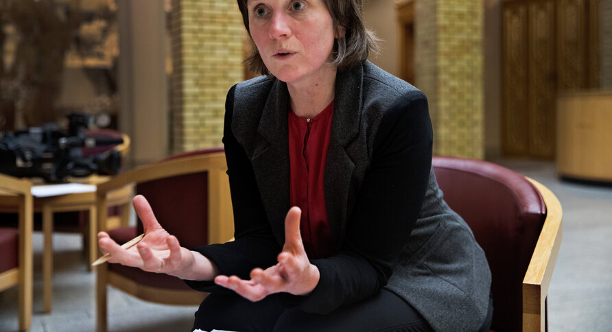 Kjersti Toppe (Sp), nestleder i helse- og omsorgskomiteen på Stortinget 